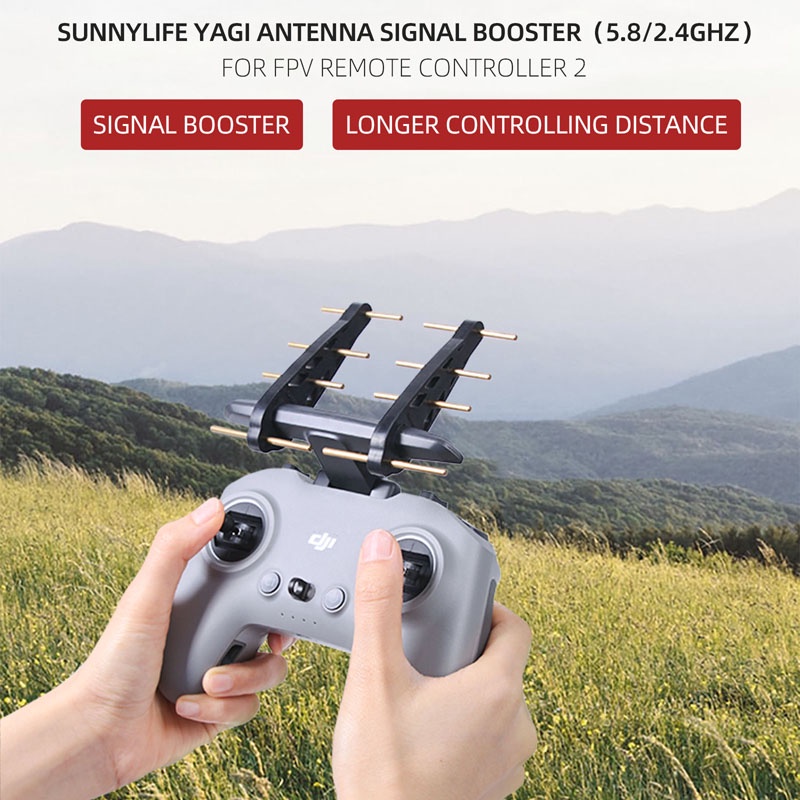 Yagi Antenna Signal Booster Extender Range Amplifier 2.4/5.8Ghz For DJI ...