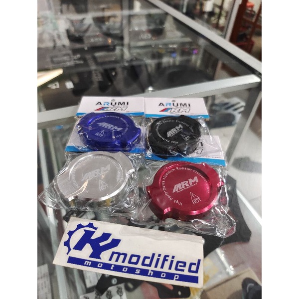 Universal Matic Sport Motorcycle Car ARM Radiator Cap | Shopee Philippines