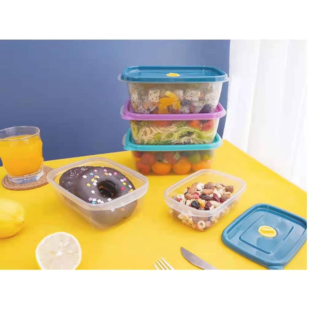 3 in 1 Food Storage Container with Lids Lunch Bento Box | Shopee ...