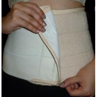 compression garment medical surgical lipo waistband binder girdle unisex  abdominal binder 12