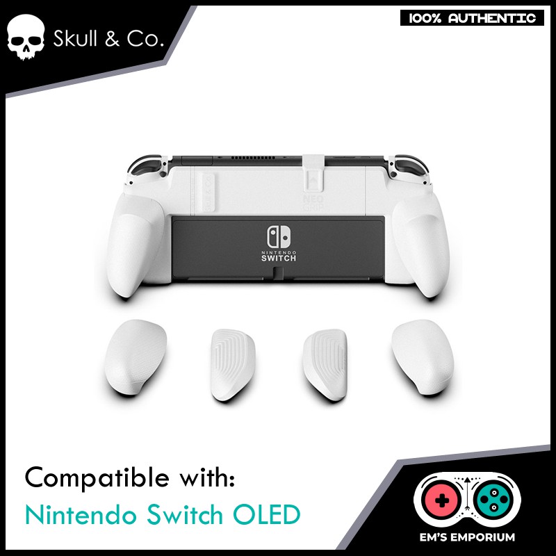 Skull & Co. NeoGrip: An Ergonomic Grip for Nintendo Switch OLED and ...