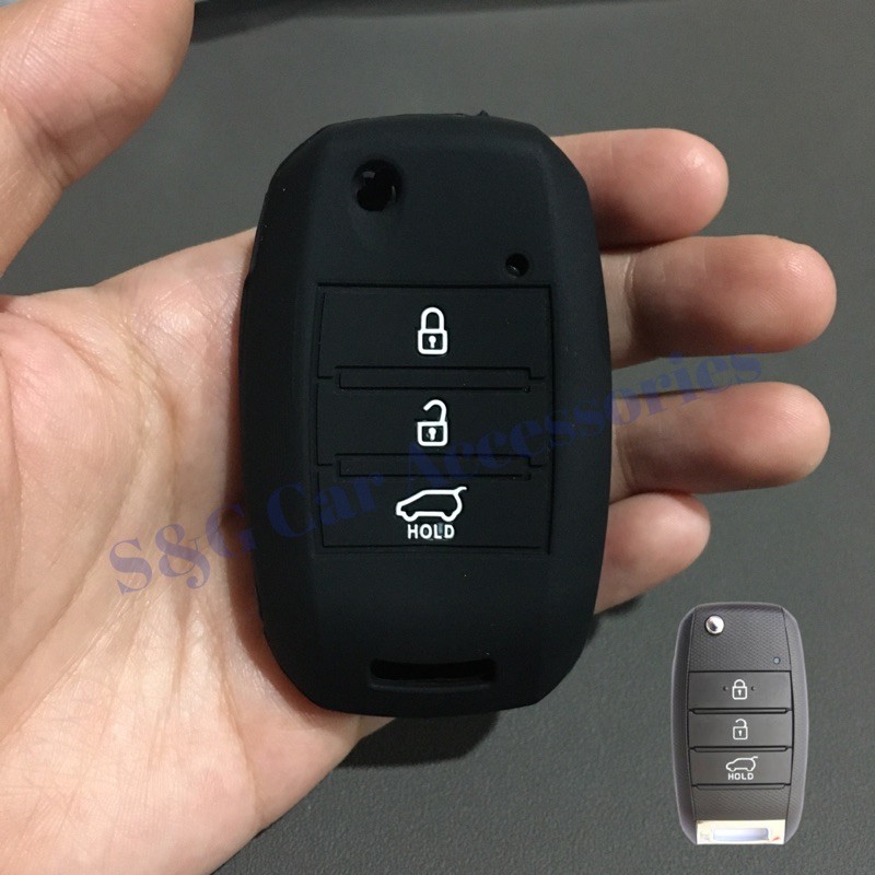 Silicone Car Key Cover for Picanto Sorento Stonic Grand Carnival