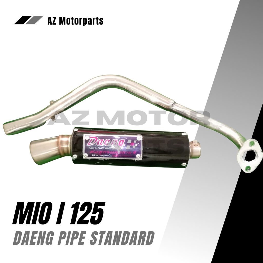 DAENG Pipe for MIO i 125 (Standard) | Shopee Philippines