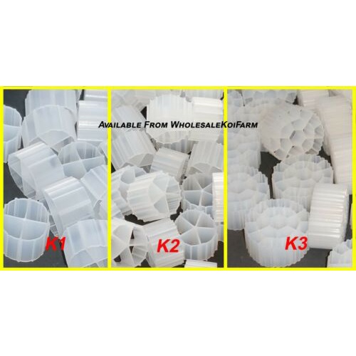 K1 K2 K3 Moving Bed BIO Filter Media FILTRATION aquarium fish tank koi