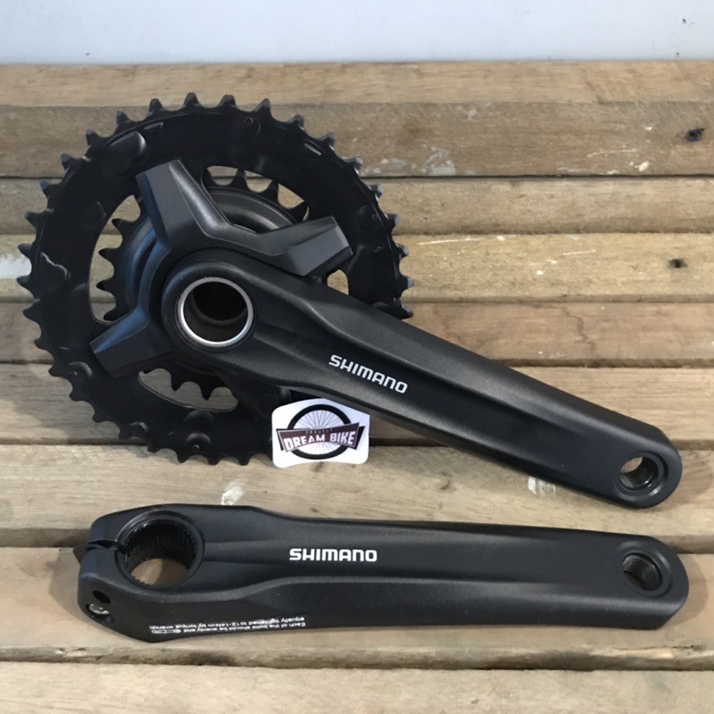 Shimano mt210 2x discount crankset