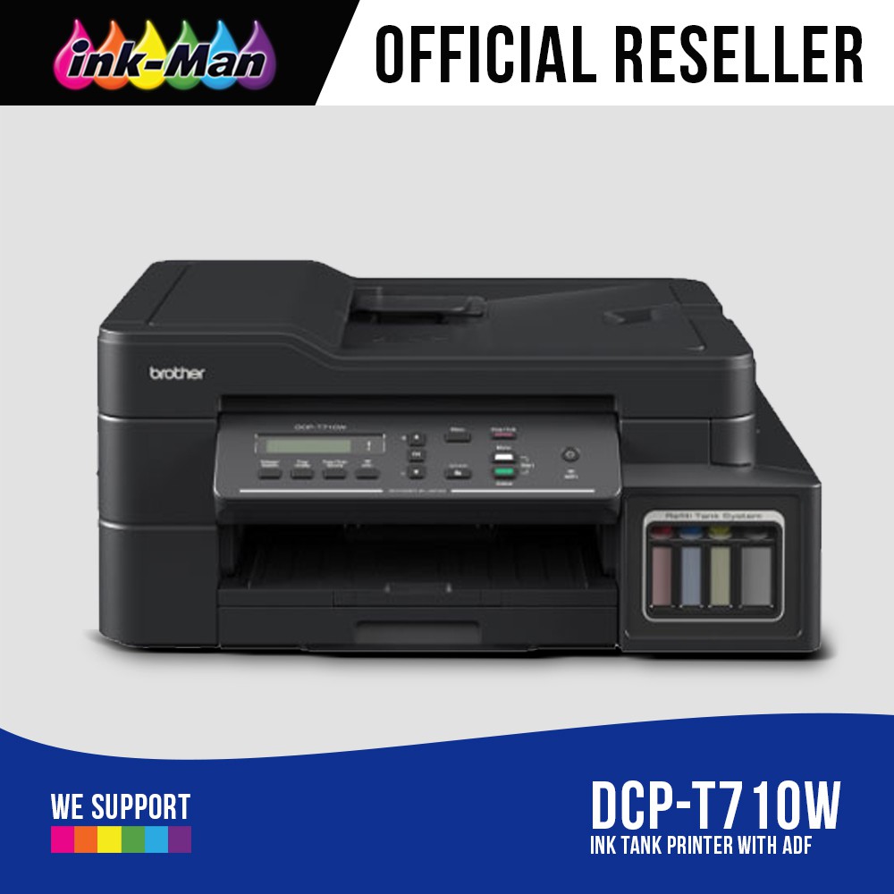 Brother DCP-T710W Ink Tank Printer with ADF | Shopee Philippines