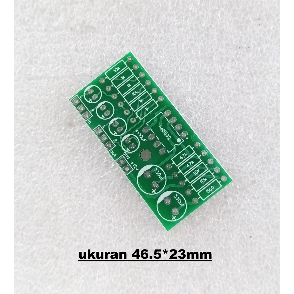 Pcb ne5532 Stereo Pre Amp | Shopee Philippines