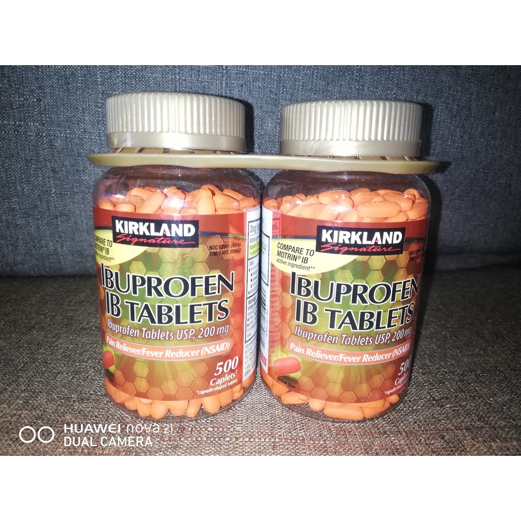 Kirkland Signature Ibuprofen IB 200 mg Shopee Philippines