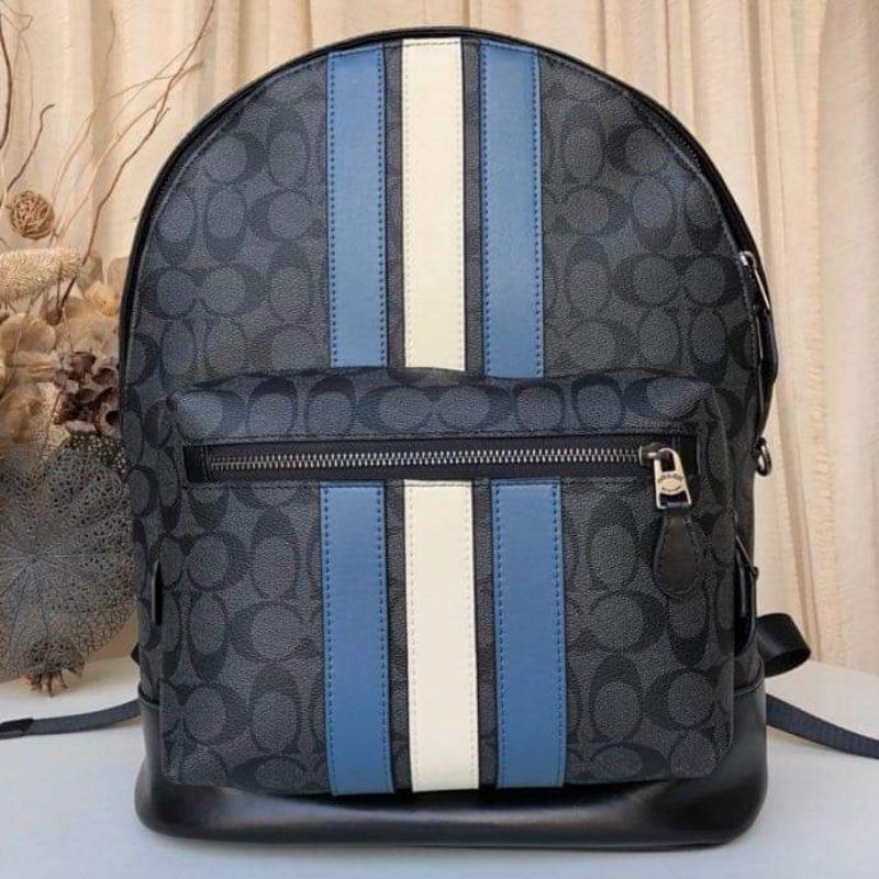 West backpack 2024 with varsity stripe