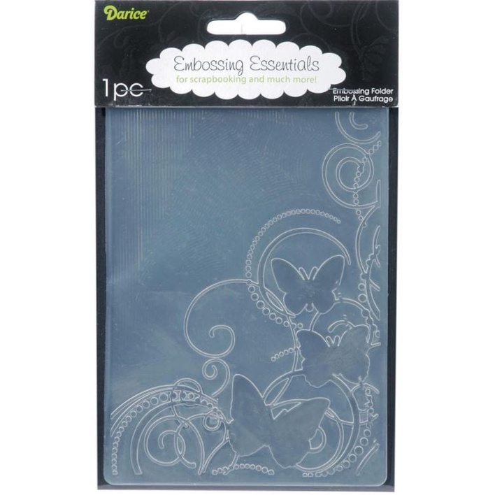 Butterflies in Corner Darice Embossing Folder | Shopee Philippines