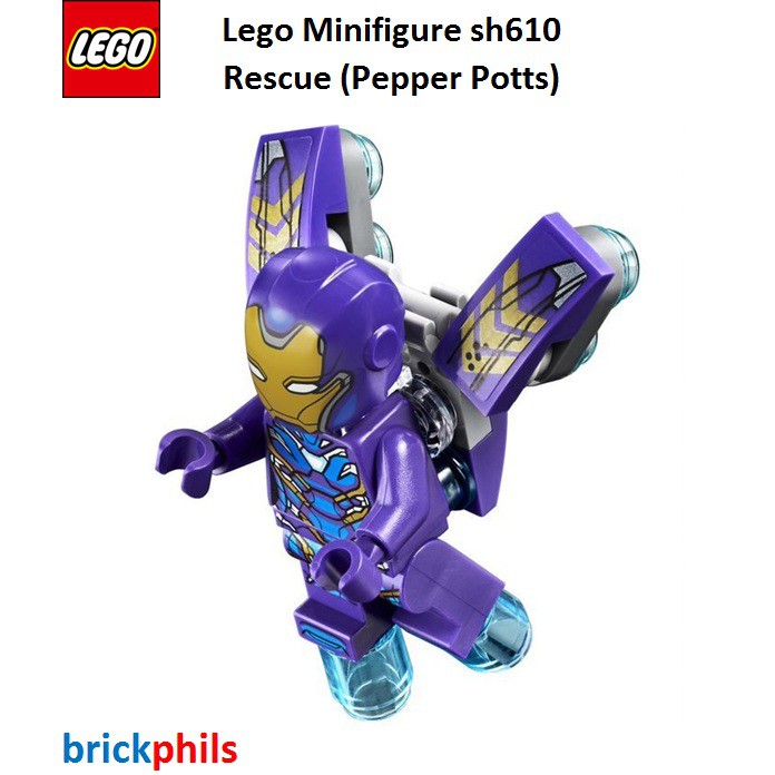 Lego pepper cheap potts minifigure