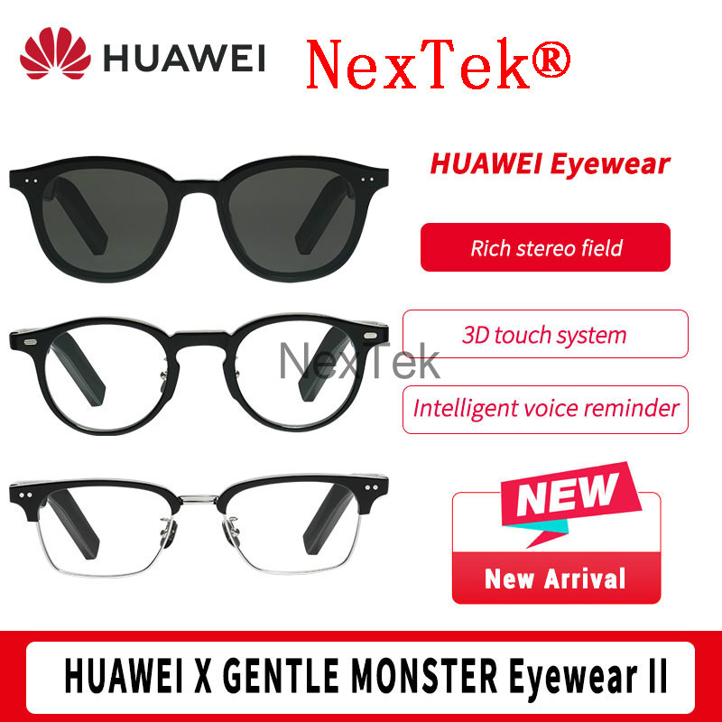 Original HUAWEI X GENTLE MONSTER Eyewear II 2 SMART Smart glasses HUAWEI  Eyewear VERONA-01 MYMA-01 LANG-01 HAVANA-01 KUBO-01 CATTA-C1 TEO-01  LUTTO-01 ...