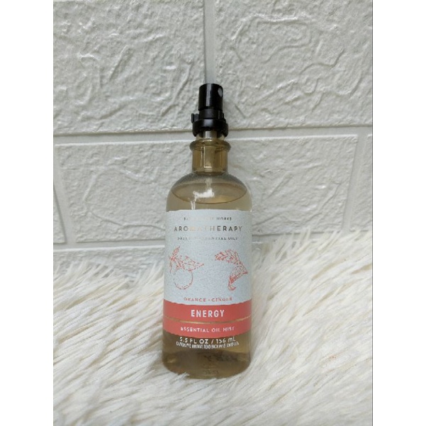 Bath and Body Works Essential Oil Mist Orange + Ginger (Energy