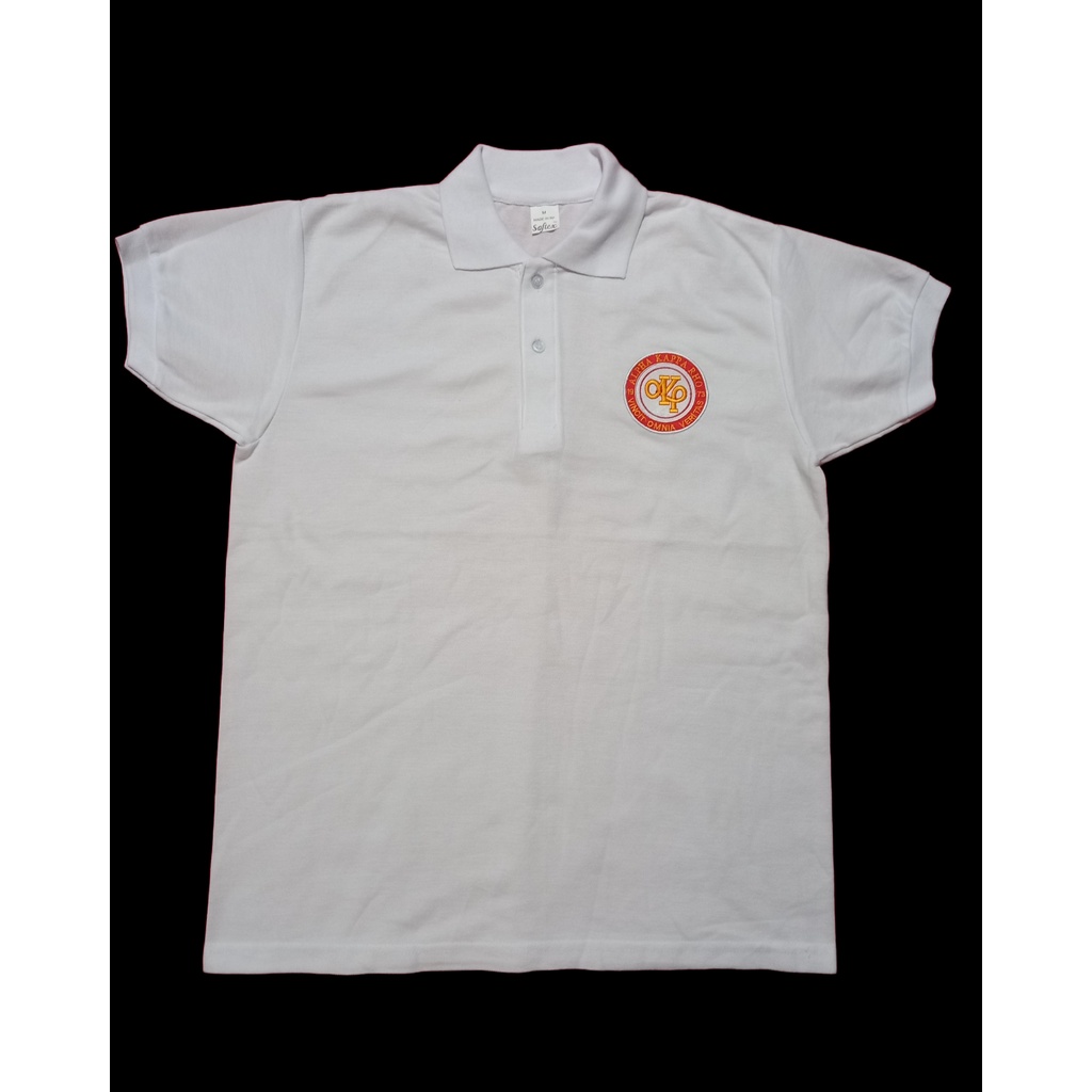 Skeptron AKRHO Embroidered Polo Shirt Alpha Kappa Rho frat shirt
