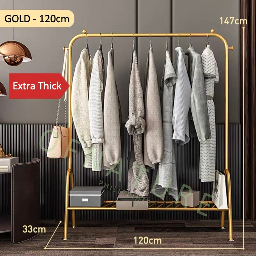 Bedroom Clothes Hanger Floor Drying Rack Balcony Drying Rack Single ...