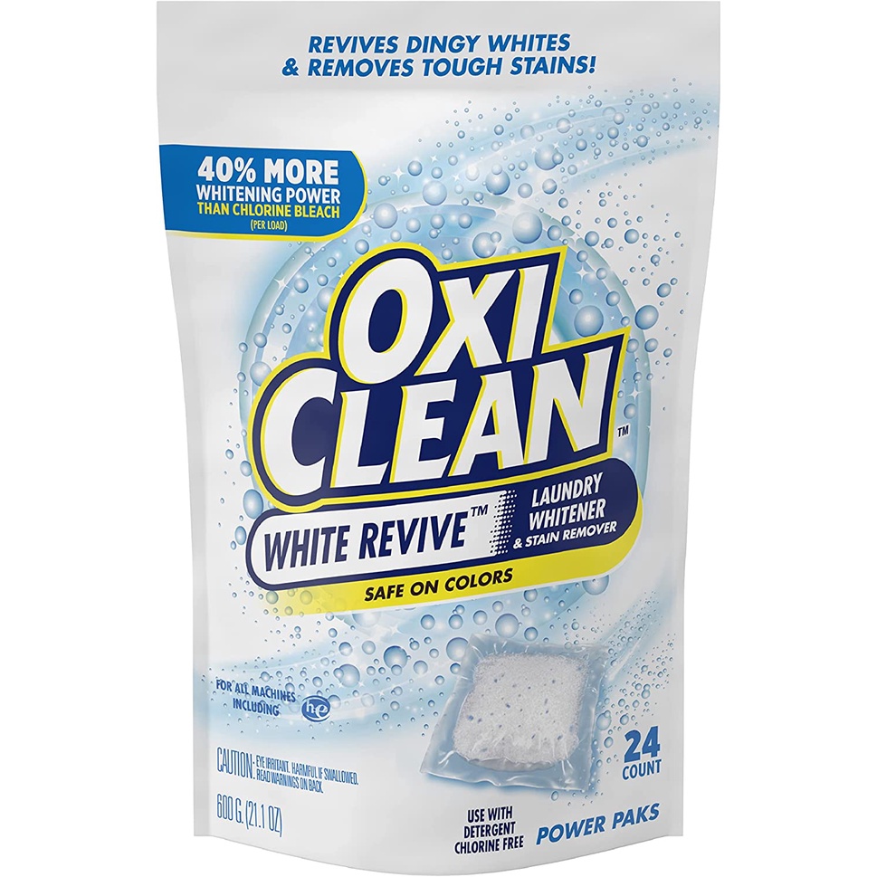 OxiClean White Revive Laundry Whitener and Stain Remover Safe on Colors 600 g Shopee Philippines