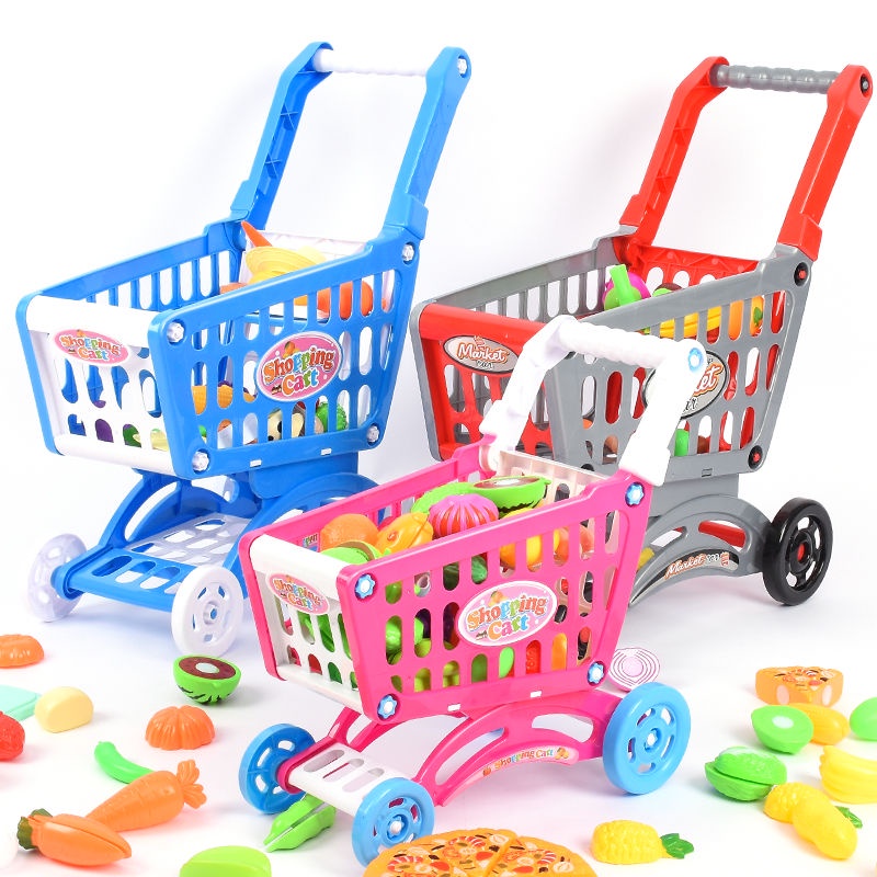 Shopping Cart Toys Grocery Cart for Kids Children's Grocery Cart