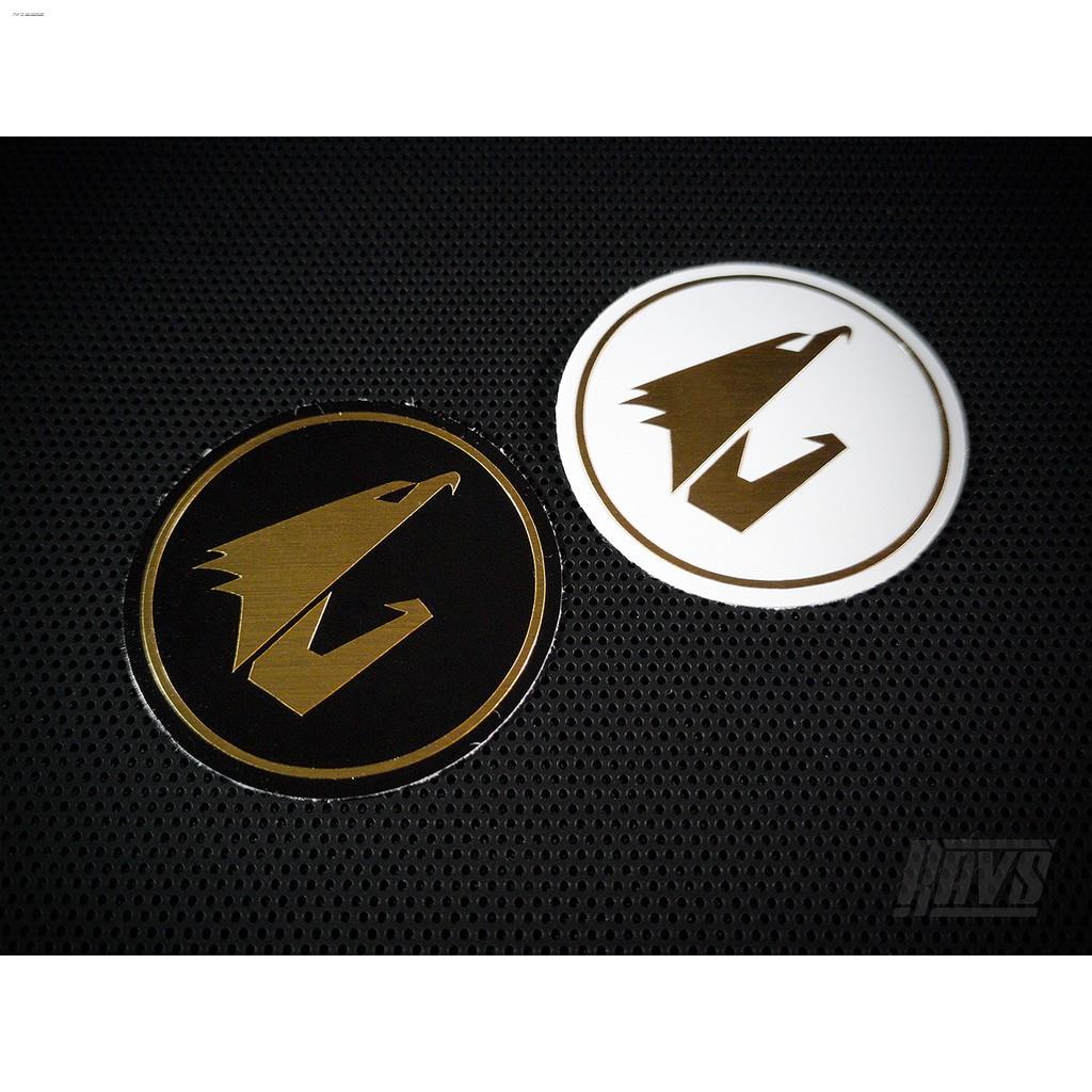 New products AORUS logo sticker / case fan sticker Shopee Philippines