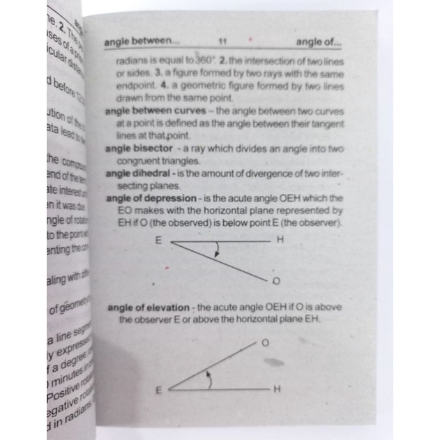Mathematics Dictionary 208 Pages Thick | Shopee Philippines