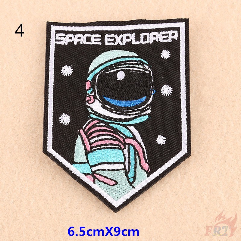 NASA Embroidered Iron-On / Sew-On Patch - Space Badge For Jackets, Bags, Hats