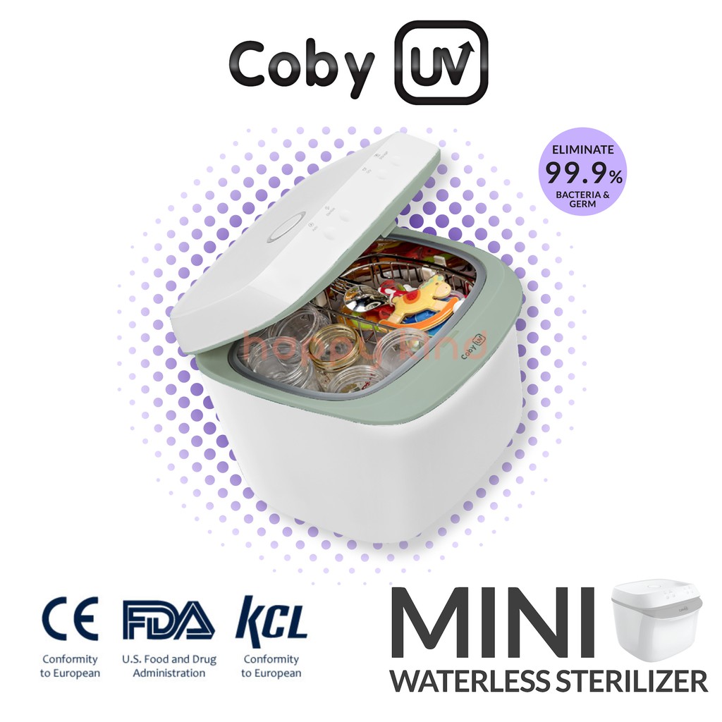 Coby UV MINI Waterless Sterilizer, 7L Volume (Designed in Korea ...