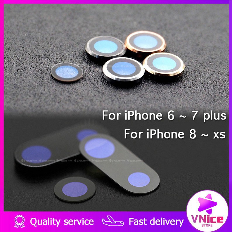 Back Camera Lens Glass Replacement Compatible For iPhone 6 6s 7 Plus 8