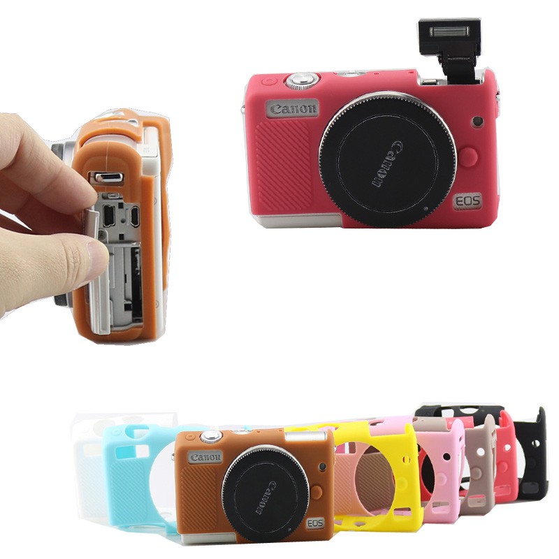 For Canon EOS M200 M100 M10 Camera Case Silicone Case Protector Shopee Philippines