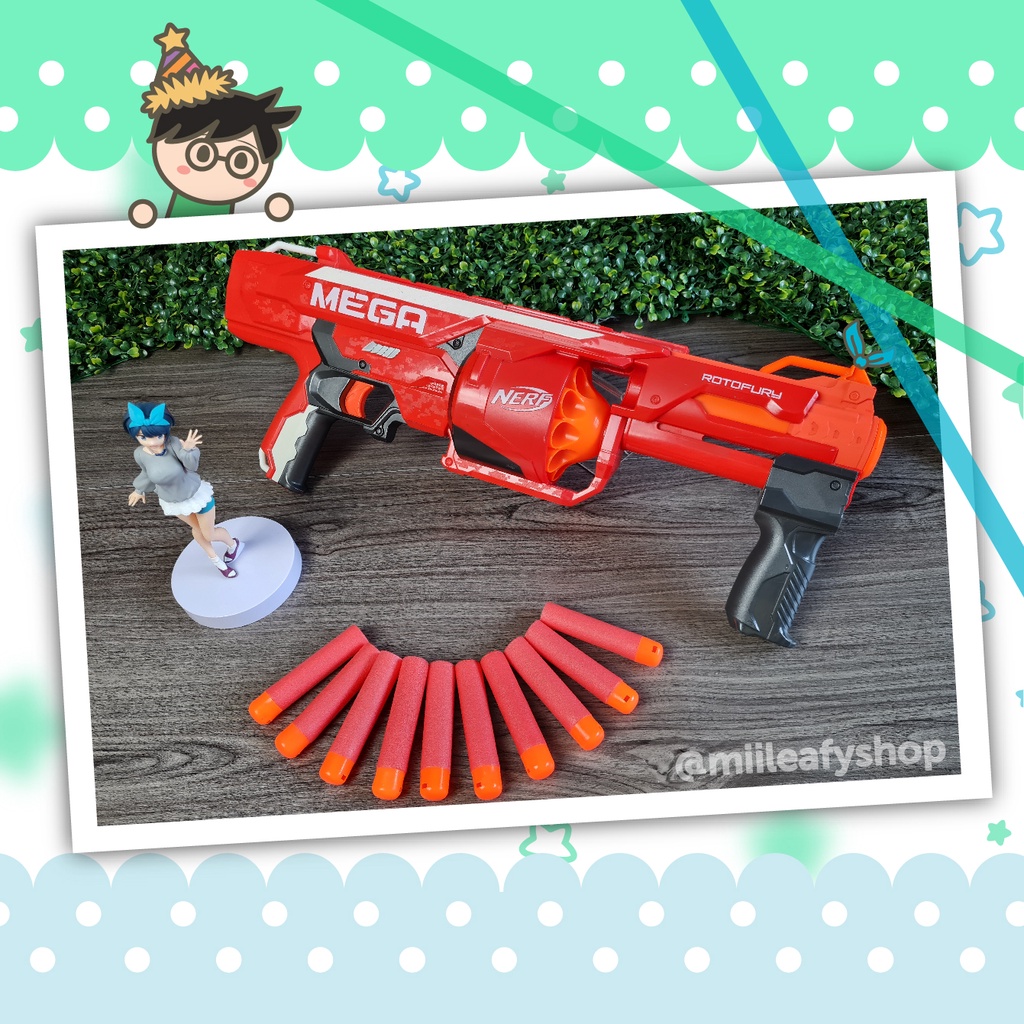 Nerf mega best sale rotofury blaster