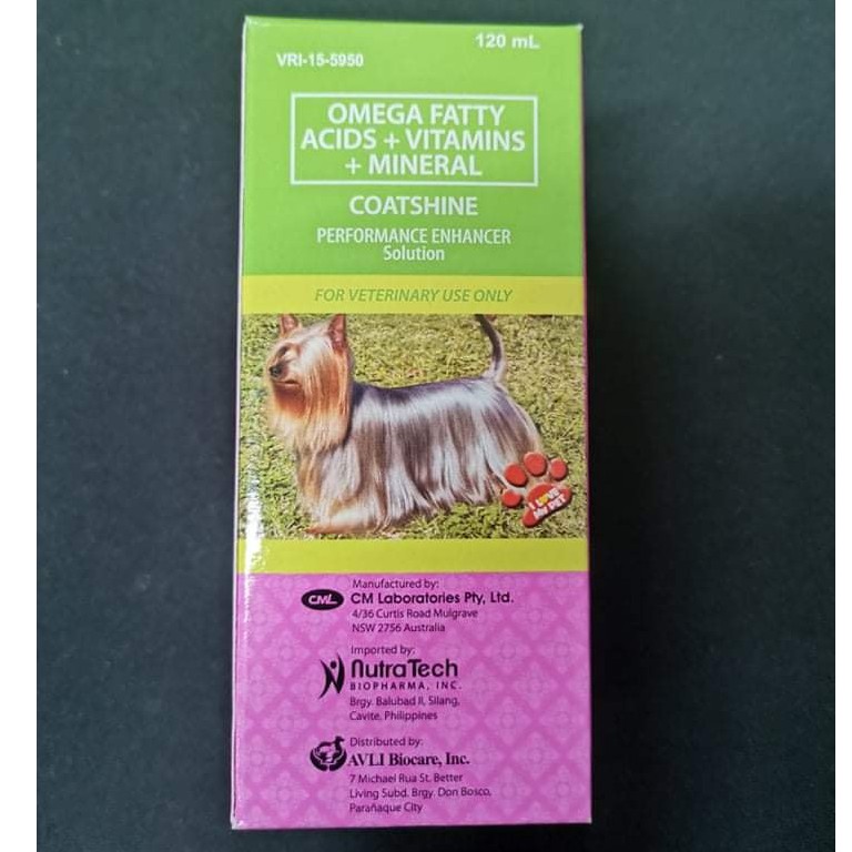 COATSHINE (Performance Enhancer Solution) for Pets Dogs, Cats, Rabbit, Hamster Shopee Philippines