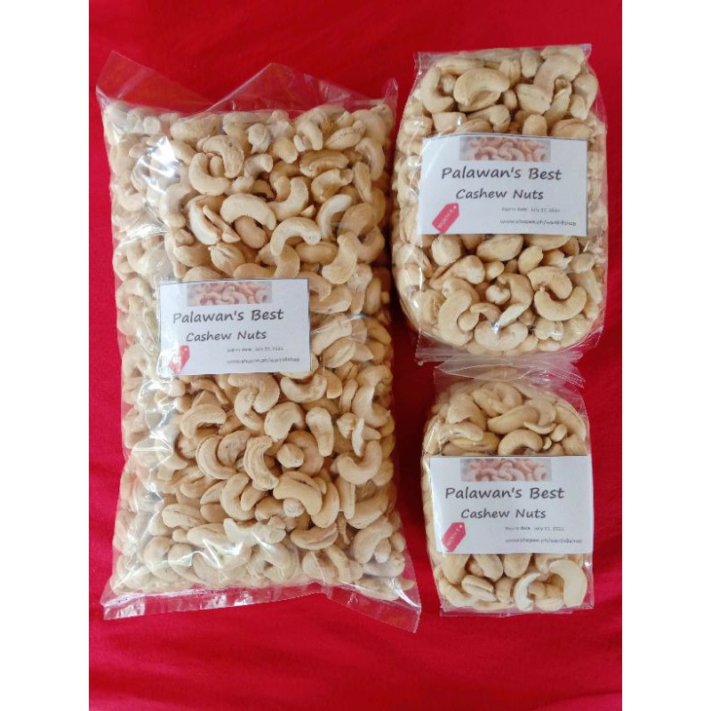 Palawans Best Whole Roasted Cashew Nuts Shopee Philippines