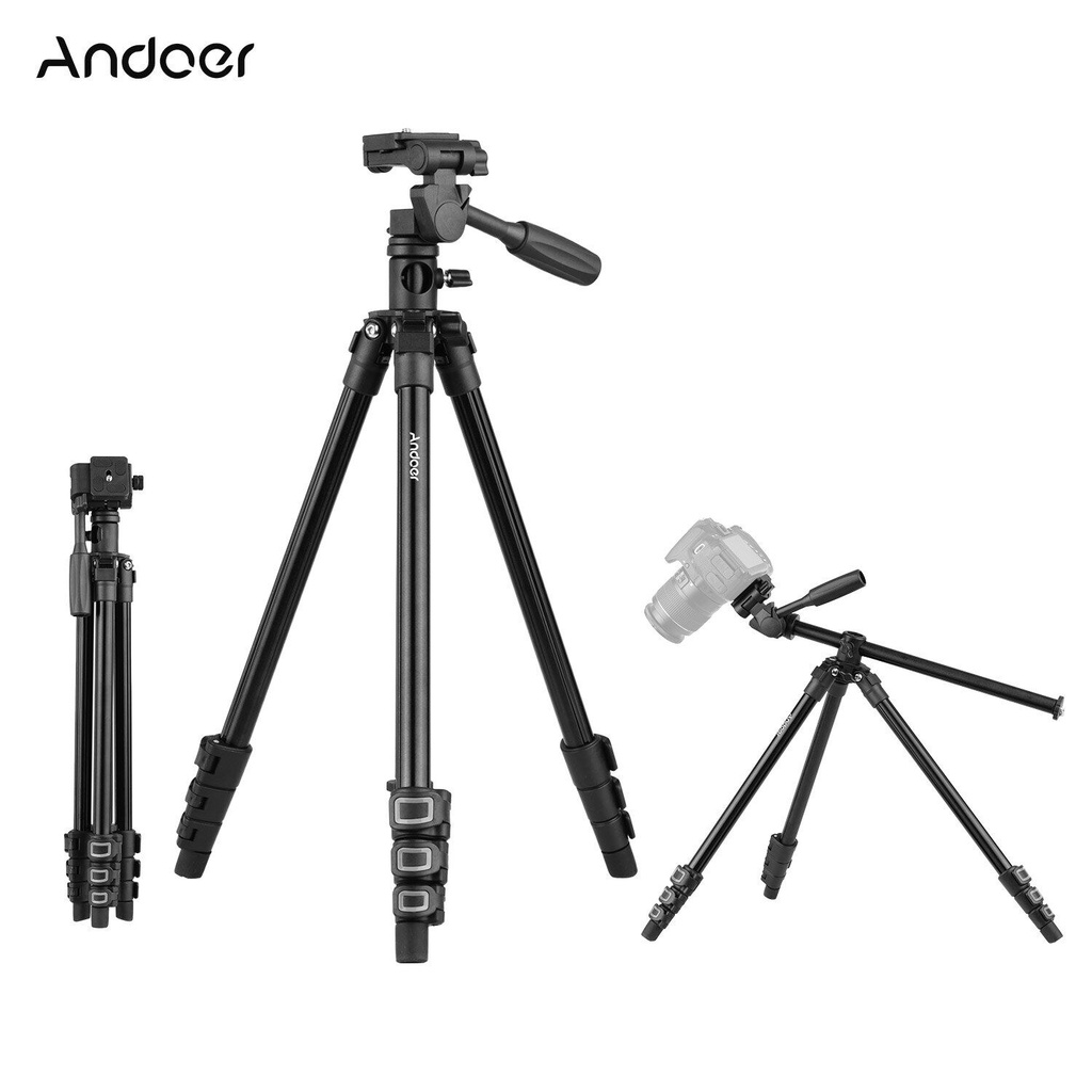 Q160HA Professional Video Tripod Horizontal Mount Heavy Duty Camera