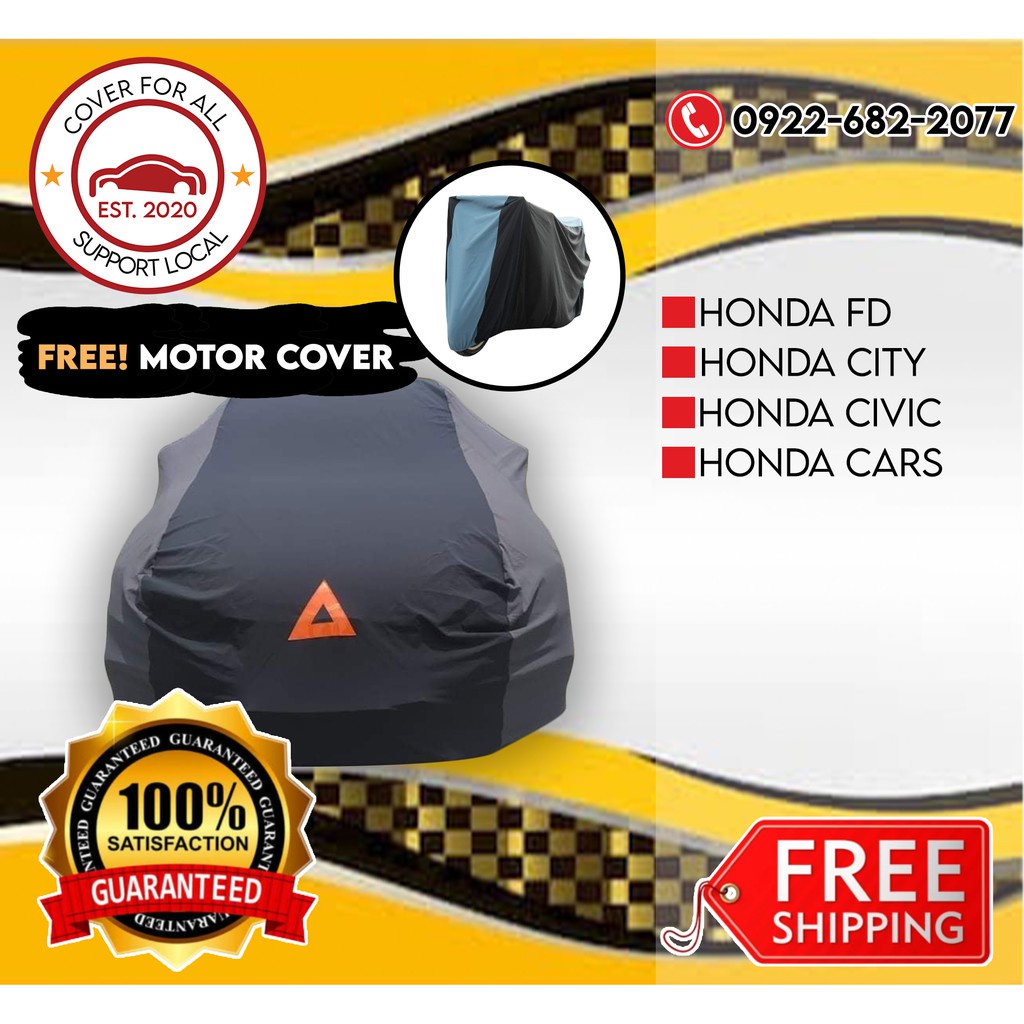 honda CAR COVER * HONDA FD * HONDA CITY *HONDA CIVIC* HONDA CARS WATER