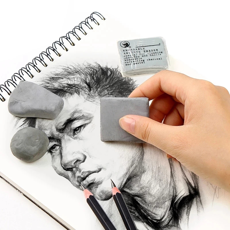 1pcs Plasticity Soft Rubber Eraser Student Drawing Sketch Highlight ...