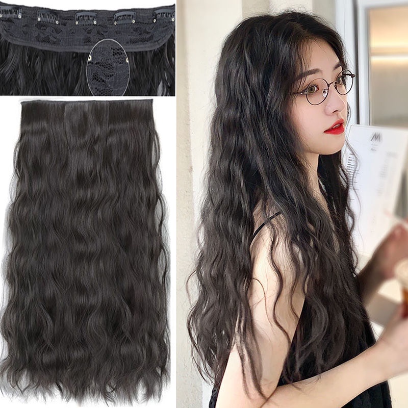 22 Inch 5 Clips in Hair Extensions Invisible Breathable and Thin