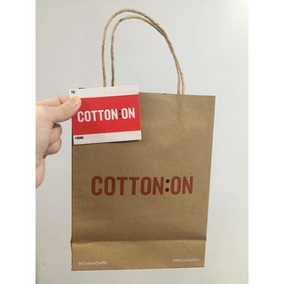 Cotton on paper bag new arrivals