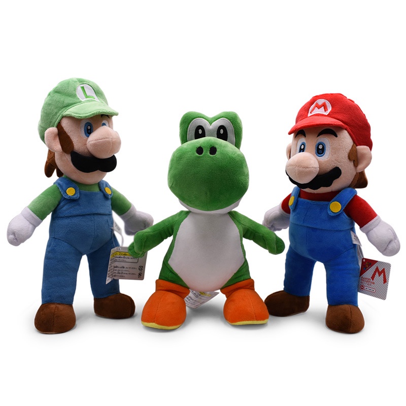 Jumbo Mario And Luigi Soft Toys Super Mario Large Mario Luigi