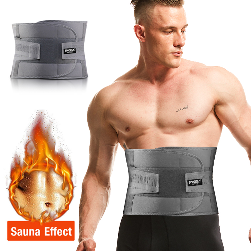 JINGBA Lumbar Support Belt lower Back Support For Men Tummy Trimmer ...
