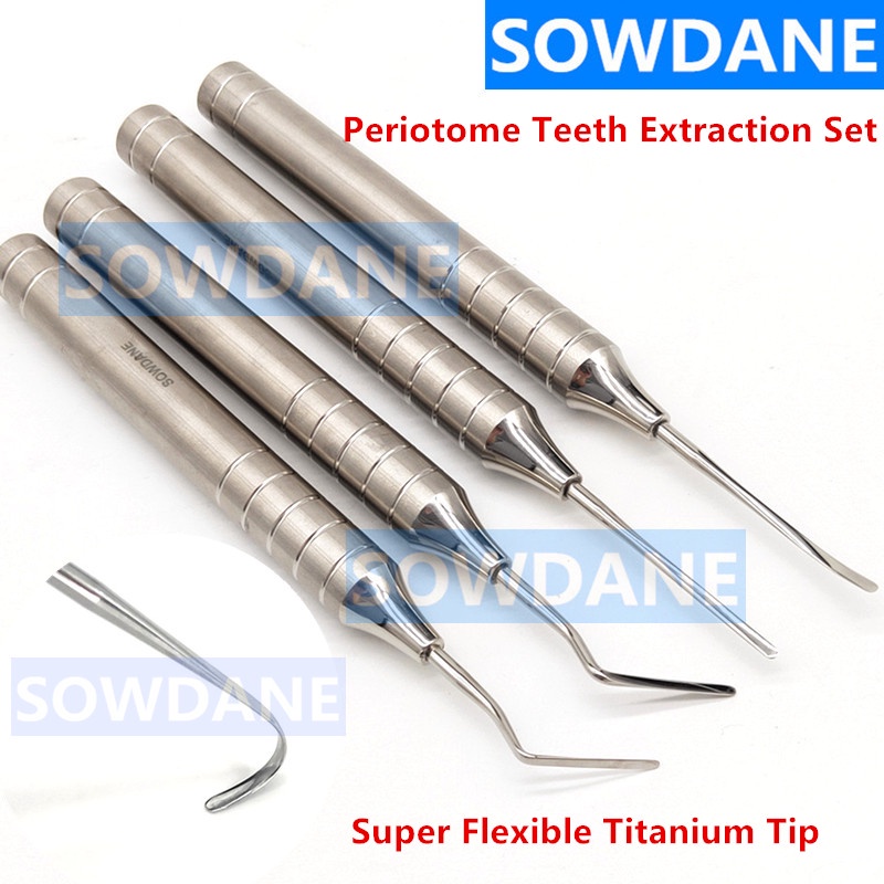 Dental Flex Periotome Power Teeth Extraction Set Tooth Extractor