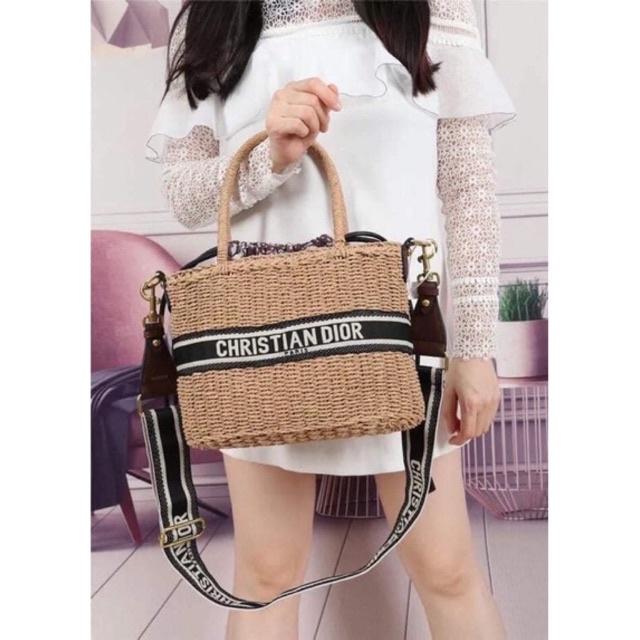 Christian Dior Wicker Basket Bag  Find Review 