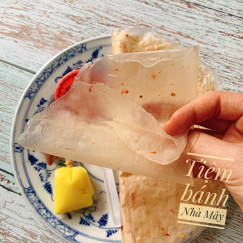 Dew-dried Long Dien Chili Rice Paper Rolled in Special Butter Sauce ...