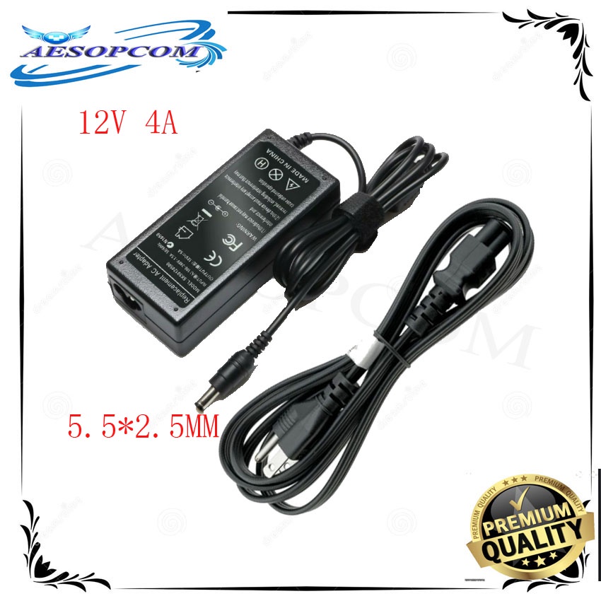 AESOPCOM LCD 12V 4A Adapter | Shopee Philippines