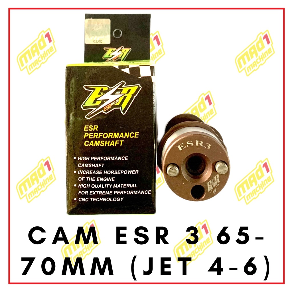 ESR PREFOMANCE CAMSHAFT Y15ZR / LC135 Shopee Philippines