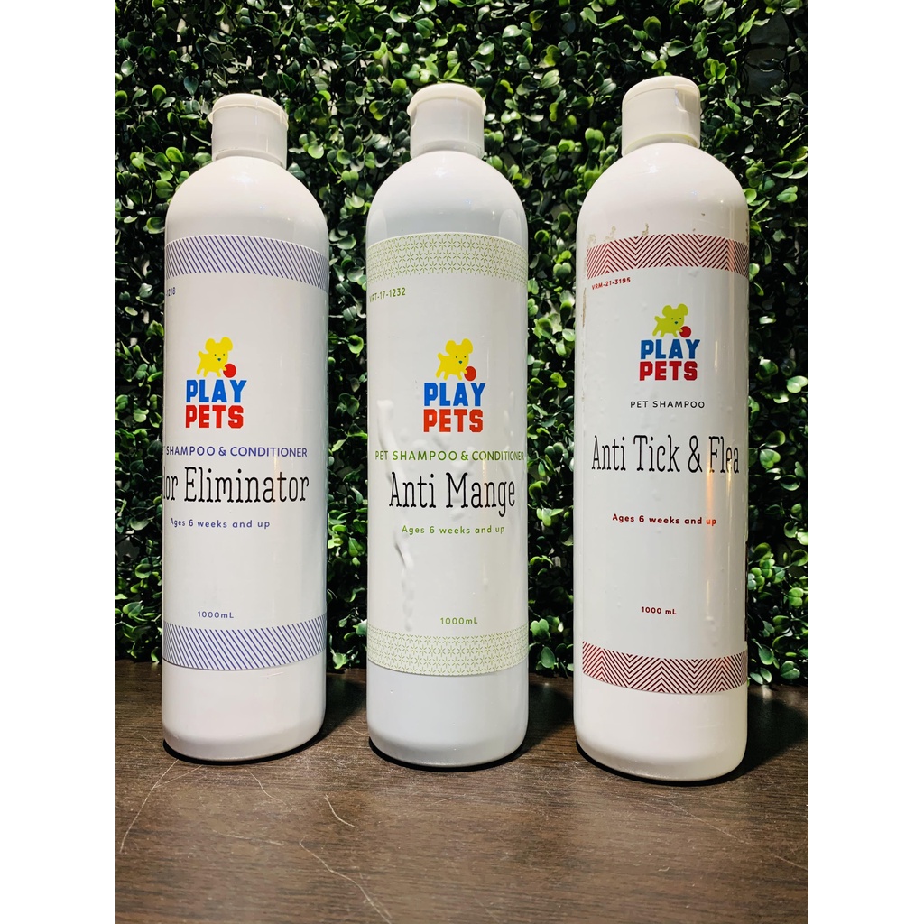 Play Pets Shampoo & Conditioner 1000ml Shopee Philippines