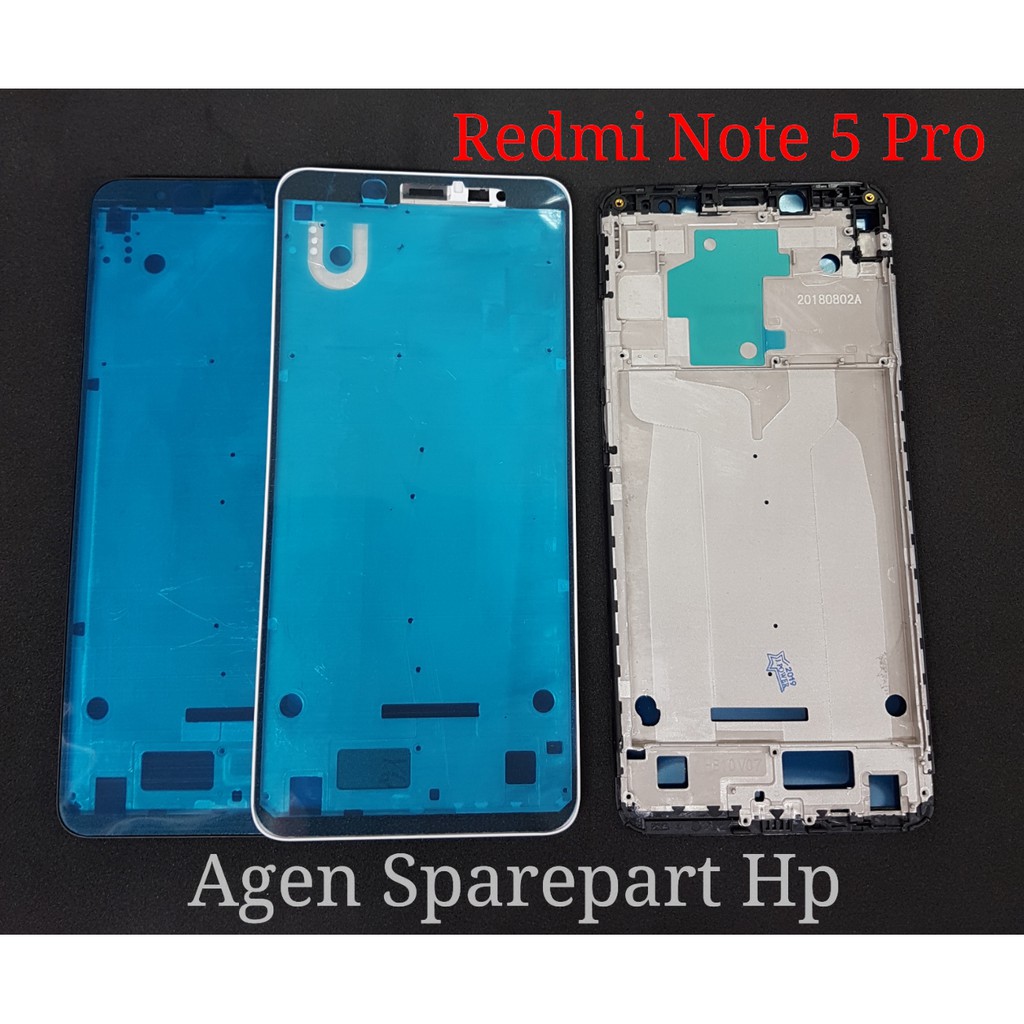 Middle Bone Lcd Frame Lcd Xiaomi Redmi Note 5 Pro Lcd Placemat | Shopee ...