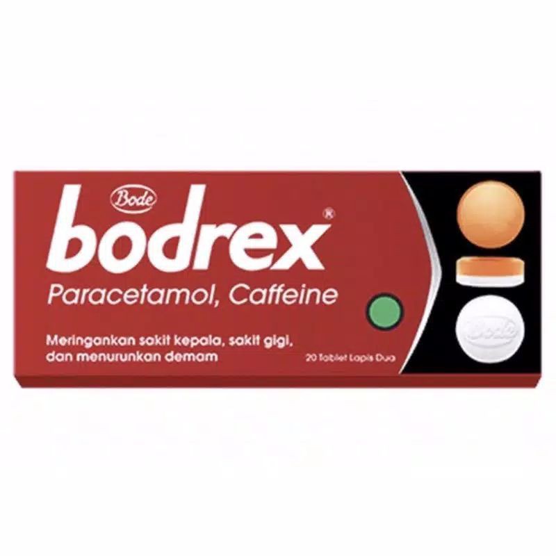 Bodrex Medicine For Headache Tablets Per Strip (contents 10 Tablets) Shopee Philippines
