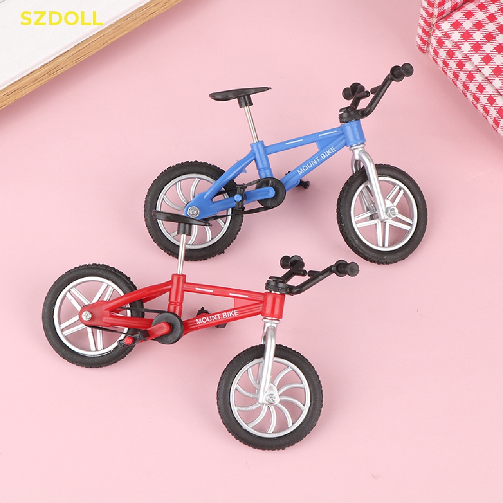 cxSZDOLL Retro Mini Finger Bicycle Assembly Bike Model Toys Gift Toys Model Mini Portable Bike For Kid DOM Shopee Philippines