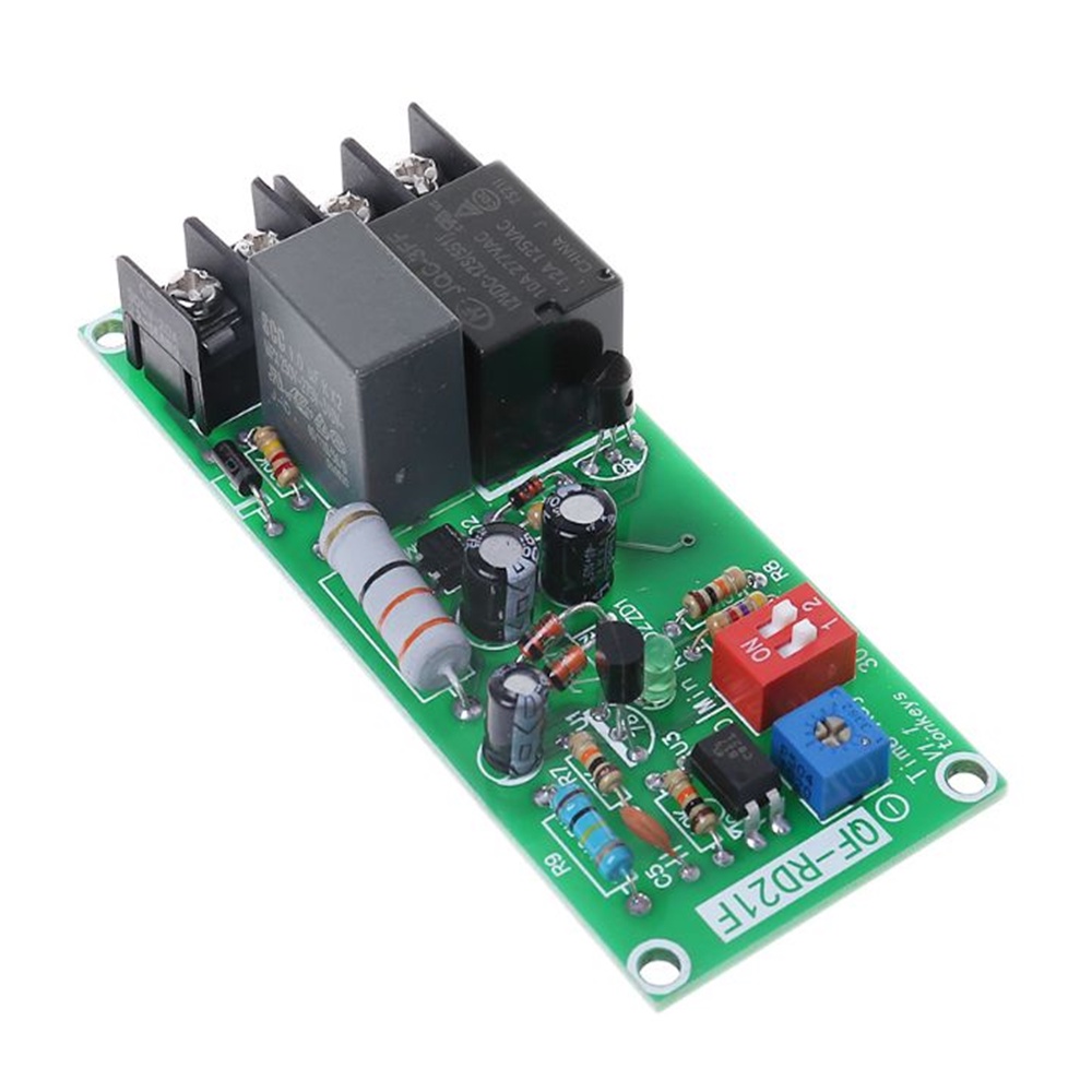 AC100V 220V Adjustable Timer Control Relay Module Turn Off Delay Switch ...