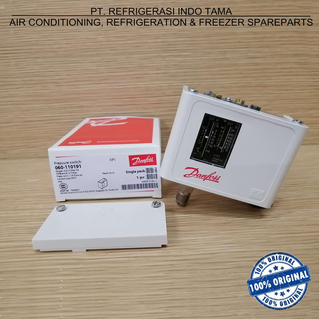 Kp1 LOW AUTO (060110191 ) Pressure SWITCH DANFOSS LP/KP 11101