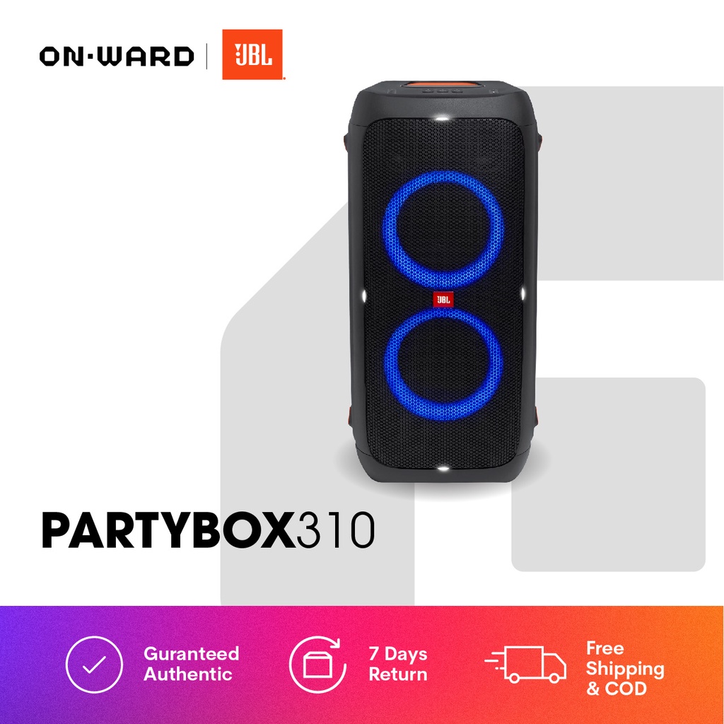 JBL PartyBox 310  Portable party speaker with dazzling lights and powerful  JBL Pro Sound - OnWard PH