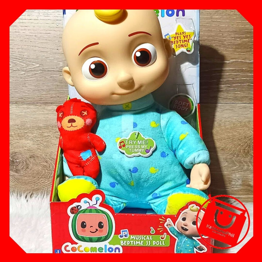 CoComelon Official Plush Bedtime JJ Doll, with Sound | Shopee Philippines